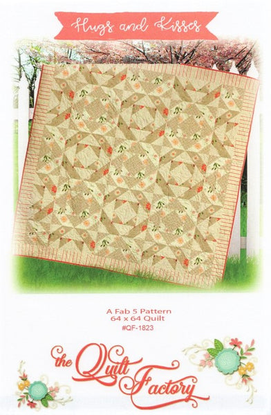 HUGS AND KISSES - Quilt Pattern QF-1823 By The Quilt Factory