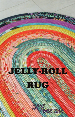 JELLY ROLL RUG - RJ Designs Pattern -