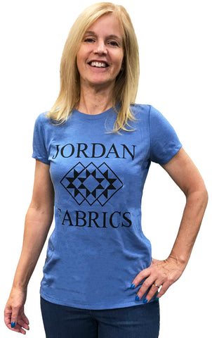 Jordan Fabrics T-Shirt - Stone Wash Blue