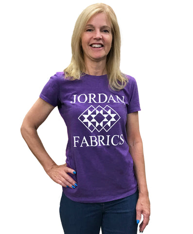 Jordan Fabrics T-Shirt - Purple