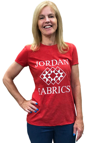 Jordan Fabrics T-Shirt - Red
