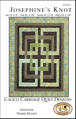 JOSEPHINE'S KNOT - Calico Carriage Quilt Designs Pattern CCQD145 DIGITAL DOWNLOAD