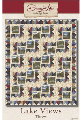 LAKE VIEWS - Antler Quilt Design Pattern