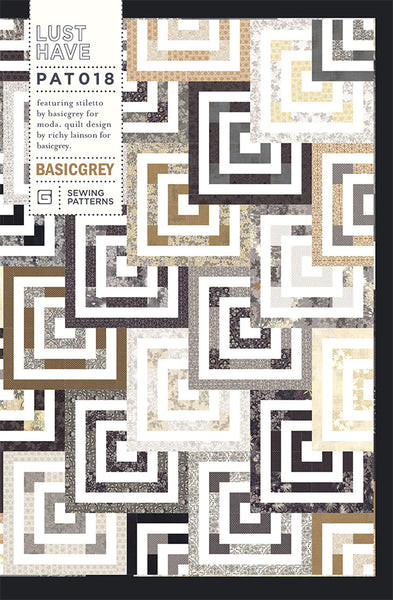 LUST HAVE - BASICGREY Quilt Pattern 018