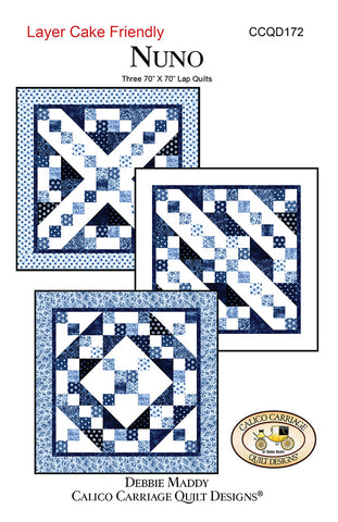 NUNO - Calico Carriage Quilt Designs Pattern CCQD172 DIGITAL DOWNLOAD