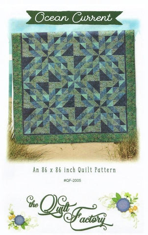OCEAN CURRENT - The Quilt Factory Pattern QF-2005 DIGITAL DOWNLOAD