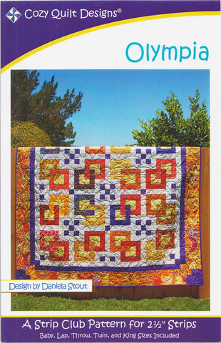 OLYMPIA - Cozy Quilt Designs Pattern DIGITAL DOWNLOAD