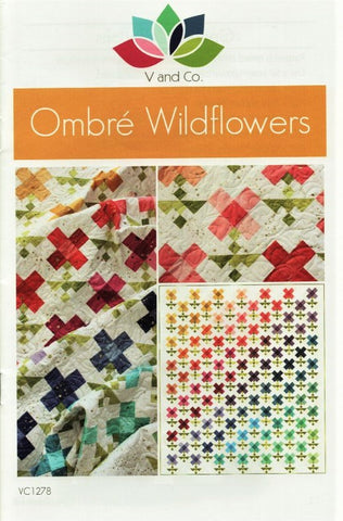 OMBRE WILDFLOWERS – V und Co. Quiltmuster VC1278