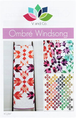 OMBRE WINDSONG - V and Co. Quilt Pattern VC1267