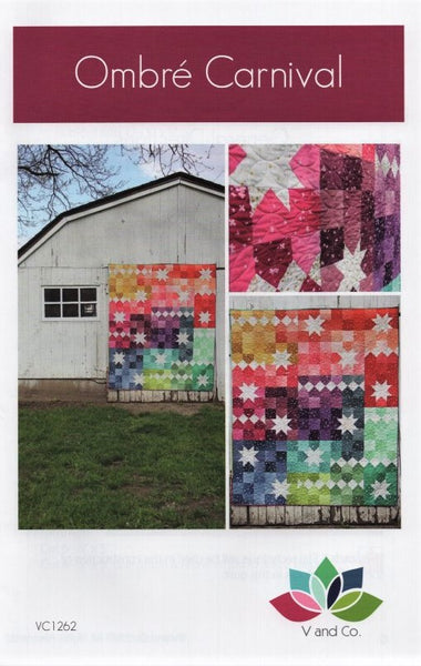 OMBRE CARNIVAL - V and Co. Quilt Pattern VC1262