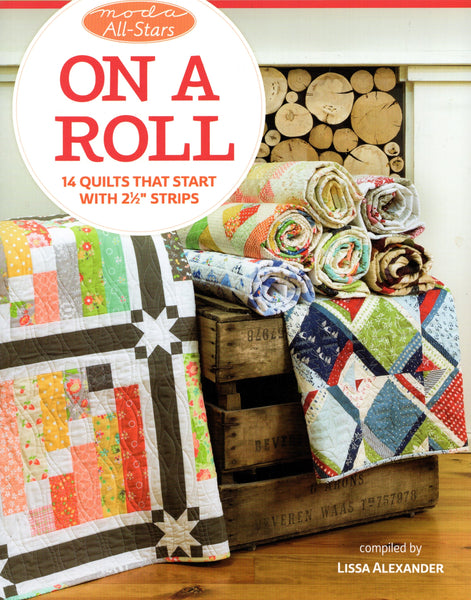 Moda Pattern Books Martingale Pattern Book - Moda All-Stars - ON A ROLL – Jordan Fabrics