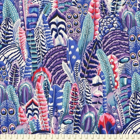 Free Spirit Kaffe Fassett Collective PWPJ055 Cool Feathers By The Yard