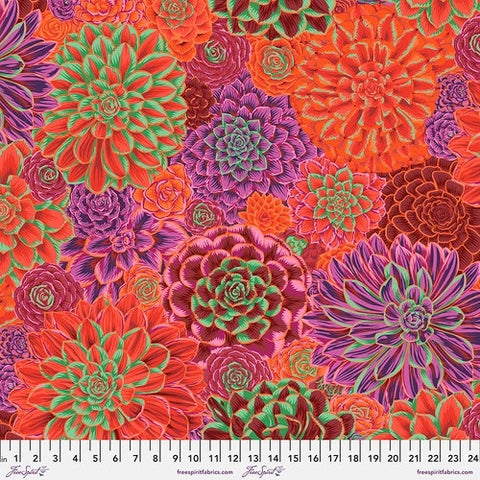 Free Spirit Kaffe Fassett Collective PWPJ113 Red House Leeks By The Yard
