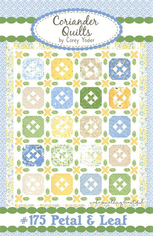 PETAL & LEAF - Coriander Quilts Pattern #175