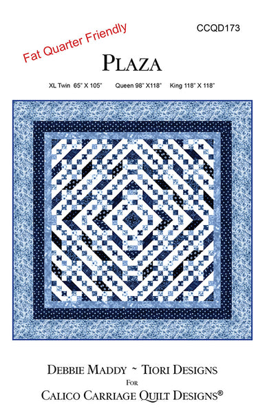 PLAZA - Calico Carriage Quilt Designs Pattern CCQD173