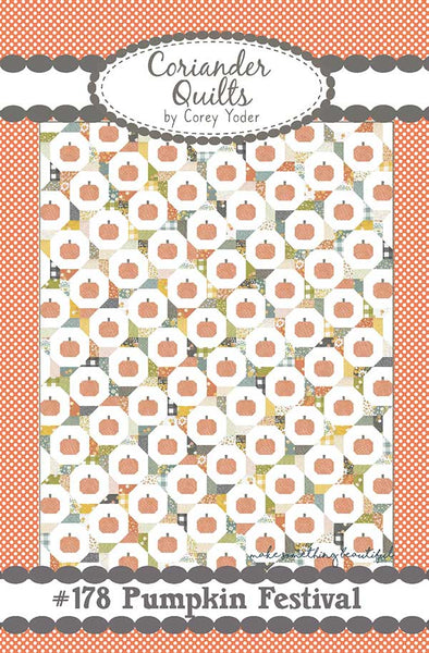 PUMPKIN FESTIVAL - Coriander Quilts Pattern #178