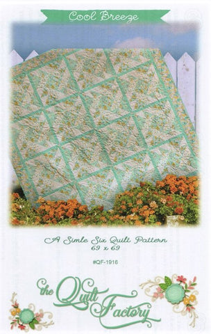COOL BREEZE - The Quilt Factory Pattern QF-1916 DIGITAL DOWNLOAD