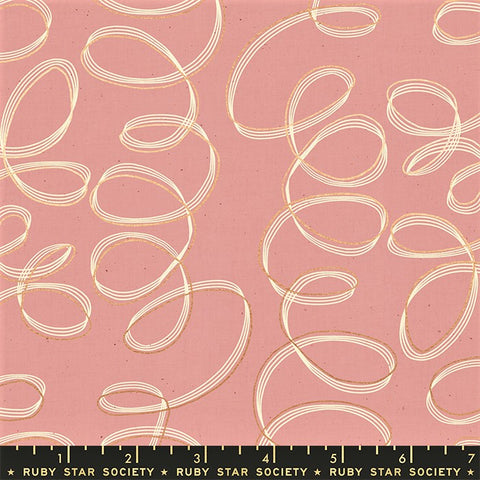 Moda Unruly Nature Metallic RS6015 15M Kiss Tendril Loops By The Yard