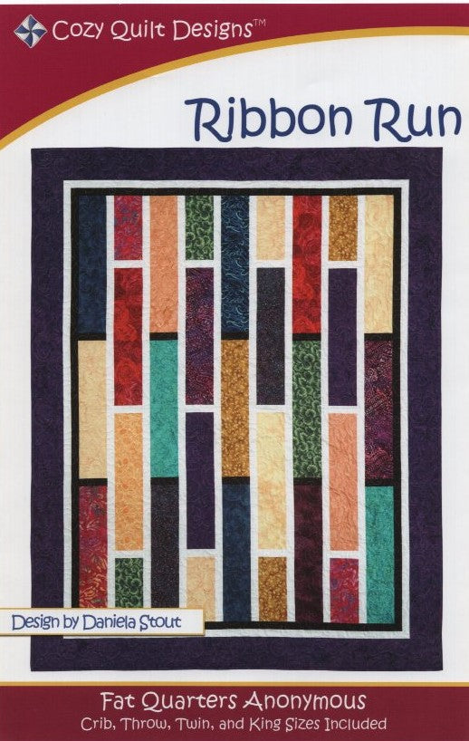 RIBBON RUN - Cozy Quilt Design Pattern – Jordan Fabrics
