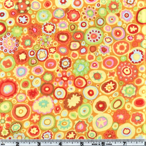 Free Spirit Kaffe Fassett GP20 Yellow Paperweight By The Yard