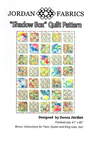 Jordan Fabrics Quilt Pattern - SHADOW BOX