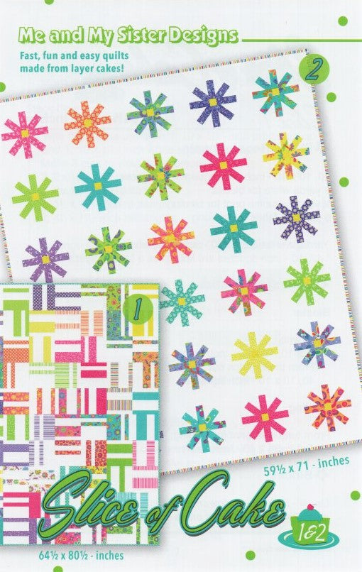 SLICE OF CAKE 1 & 2 - Me & My Sister Designs Pattern DIGITAL DOWNLOAD ...