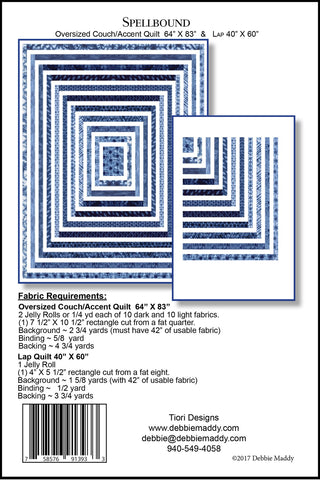 SPELLBOUND - Calico Carriage Quilt Designs Pattern CCQD165 DIGITAL DOWNLOAD