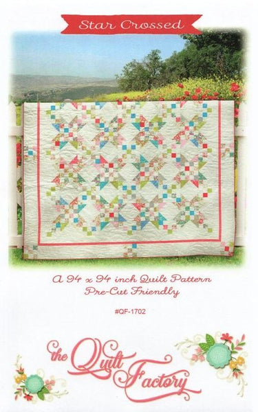 STAR CROSSED - The Quilt Factory Pattern QF-1702 DIGITAL DOWNLOAD