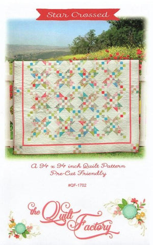 Stern gekreuzt – das Quilt Factory-Muster qf-1702 digitaler Download