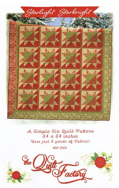 STARLIGHT STARBRIGHT - Quilt Pattern QF-2003 By The Quilt Factory