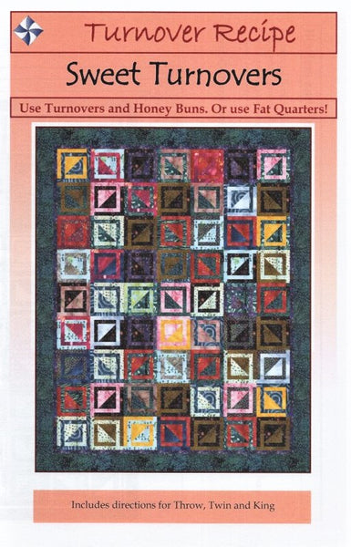 SWEET TURNOVERS - Cozy Quilt Designs Pattern