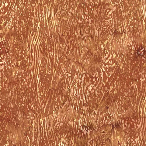 Hoffman Batik T2435 572 Bourbon-Holzmaserung, Meterware