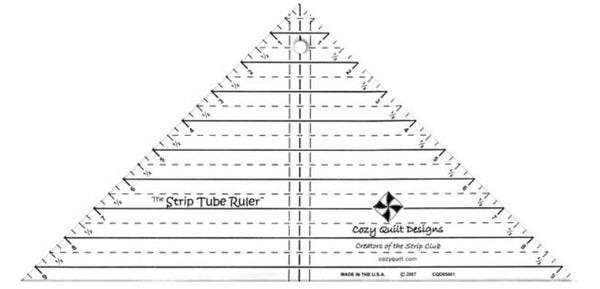 The Strip Tube Ruler - Cozy Quilt Designs