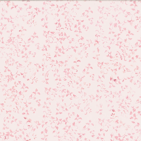 Hoffman Batik Made with Love U2470 12 Pink Floral Swirl By The Yard