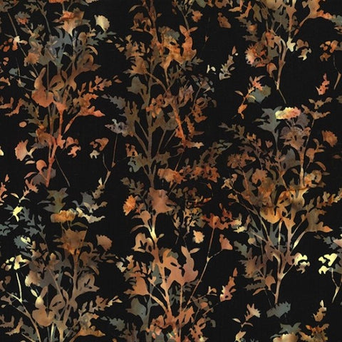 Hoffman Batik u2475 545 Weinberg-Wildblumen pro Meter