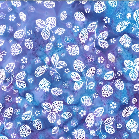 Garden Delights Paper - Asuka Studio - Dusty Blue Floral