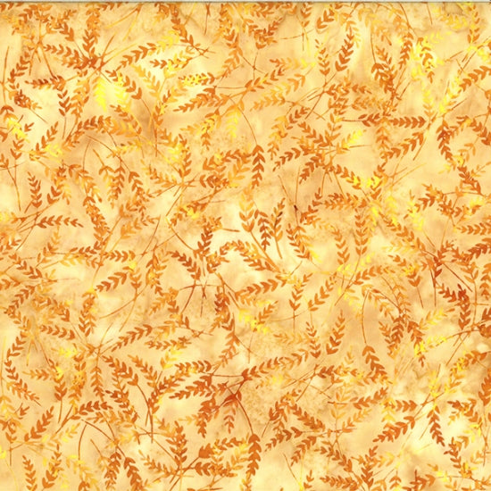 Hoffman Batik Sweet Harvest Breeze U2478 110 Honey Wheat By The Yard