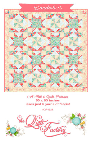 WANDERLUST - Quilt Pattern QF-1928 By The Quilt Factory