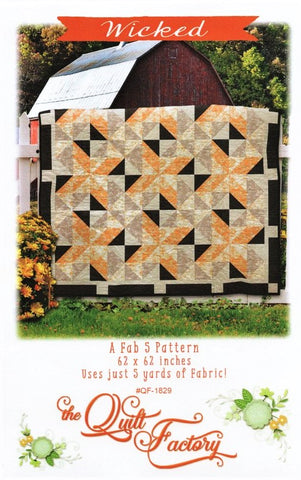 WICKED - Quilt Pattern QF-1829 By The Quilt Factory