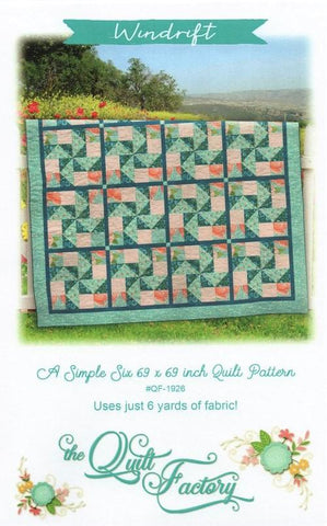 WINDRIFT - The Quilt Factory Pattern QF-1926 DIGITAL DOWNLOAD