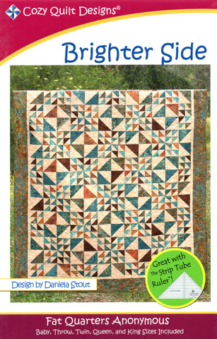Die hellere Seite – gemütliches Quilt-Design-Muster, digitaler Download