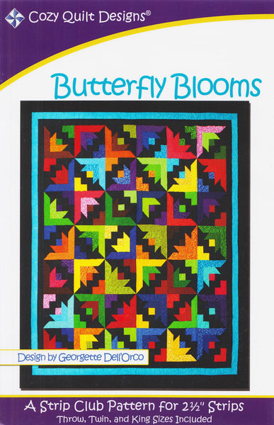 BUTTERFLY BLOOMS - Cozy Quilt Designs Pattern