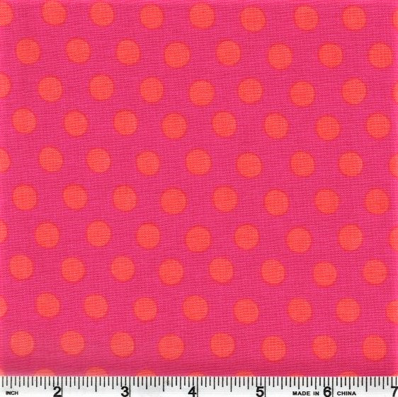 Free Spirit Kaffe Fassett GP70 Fuchsia Spot By The Yard