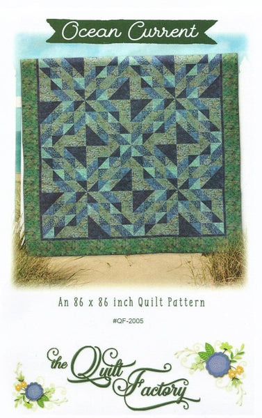 OCEAN CURRENT - Quilt Pattern QF-2005 By The Quilt Factory