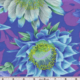 Free Spirit Kaffe Fassett Collective PWPJ096 Blue Cactus Flower By The Yard