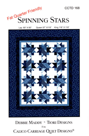 SPINNING STARS - Calico Carriage Quilt Designs Pattern CCQD168 DIGITAL DOWNLOAD