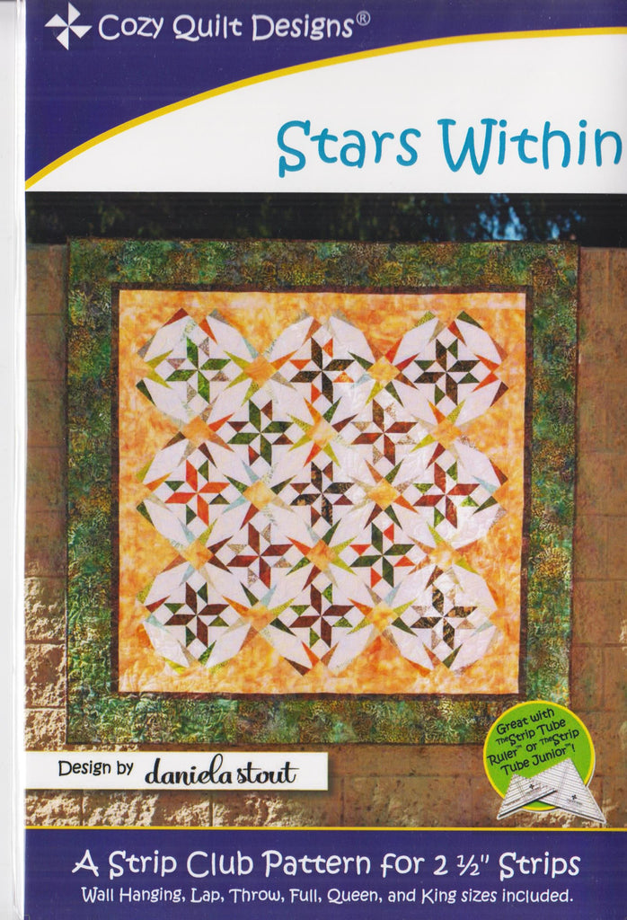 STARS WITHIN - Cozy Quilt Designs Pattern – Jordan Fabrics