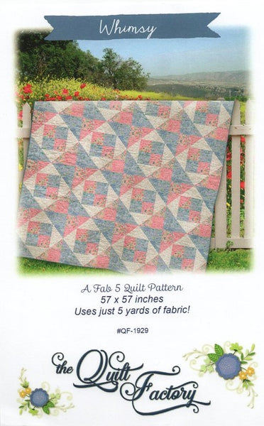 WHIMSY - The Quilt Factory Pattern QF-1929 DIGITAL DOWNLOAD