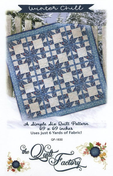 WINTER CHILL - Quilt Pattern QF-1830 By The Quilt Factory